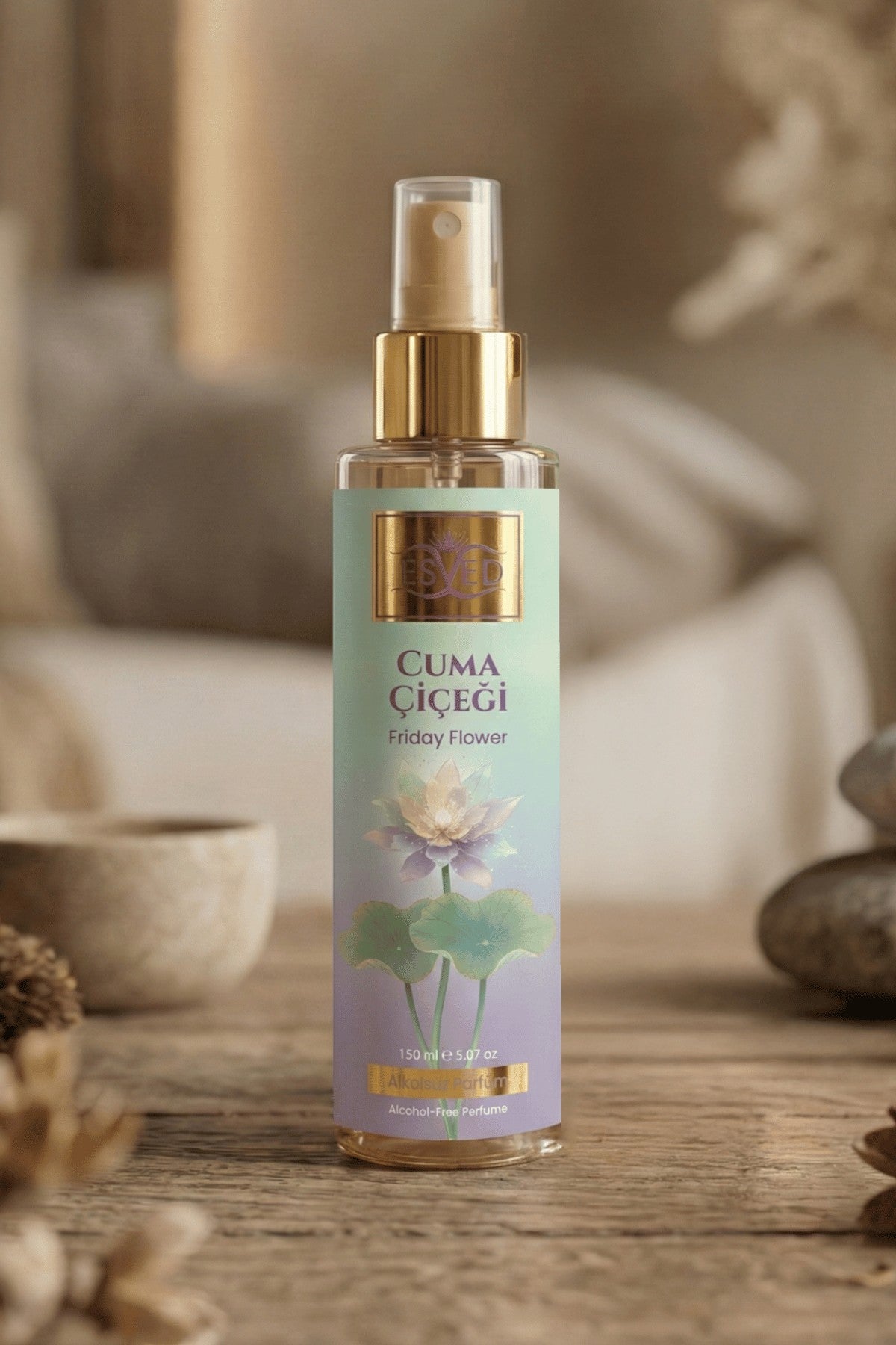 Cuma Çiçeği Kokusu Alkolsüz Parfüm 150 ml.