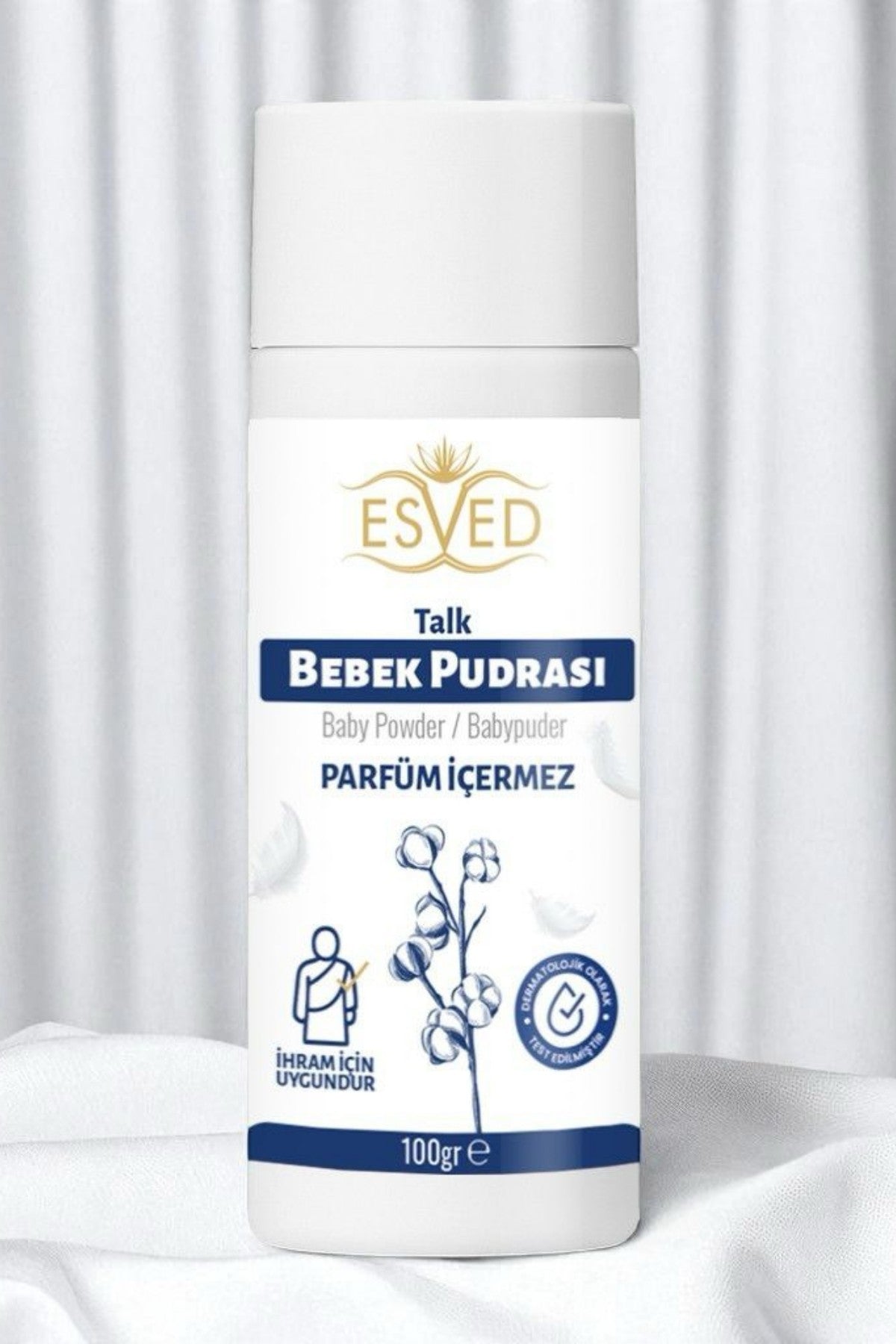 İhram için Kokusuz Pişik Kremi ve Kokusuz Pudra