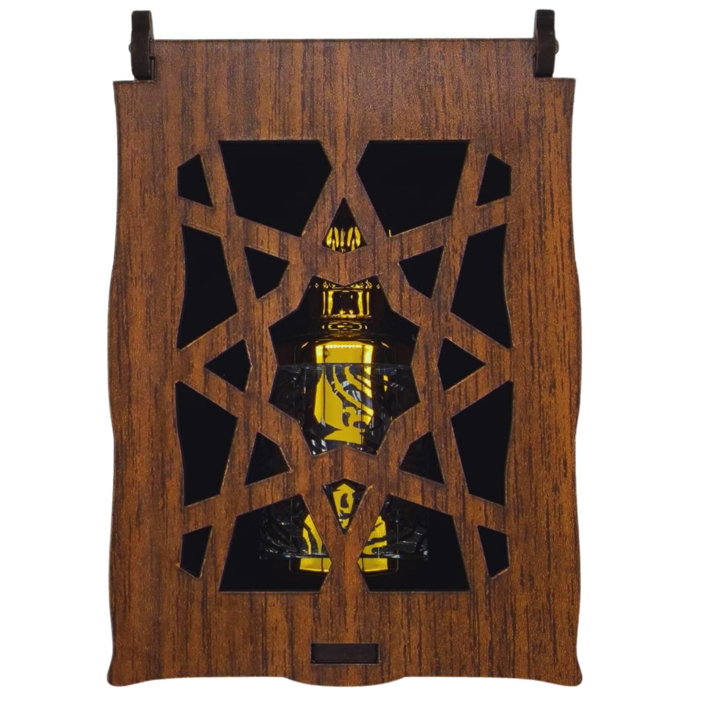 Kaaba Cover Scent 13 ml Premium Essence in Glass Bottle Roll-on Gift Wooden Box SKU-3214