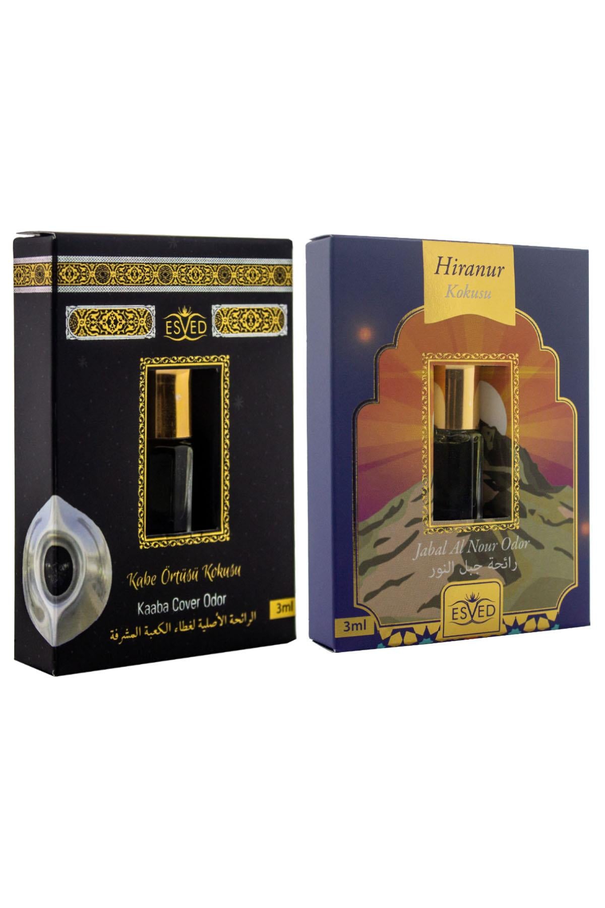 Kabe Örtüsü Kokusu Ve Hiranur Kokusu Alkolsüz Esans 3Ml