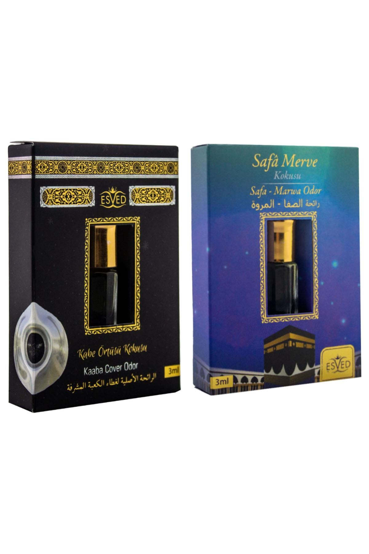 Kabe Örtüsü Kokusu Ve Safa Merve Kokusu Alkolsüz Esans 3Ml