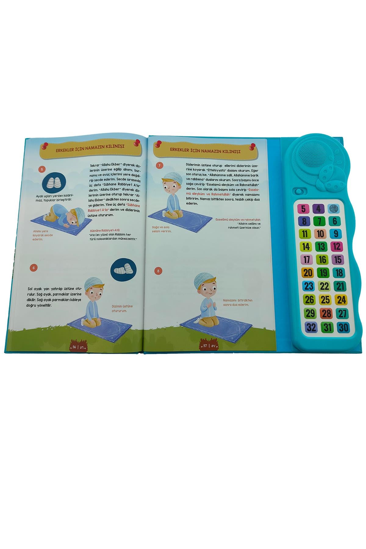 Kendi Kendime 10 Saat’de Kuran Öğreniyorum Sesli Cihazlı Kitap Mavi