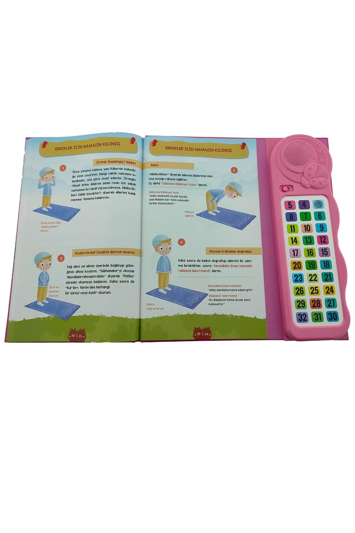 Kendi Kendime 10 Saat’de Kuran Öğreniyorum Sesli Cihazlı Kitap Pembe