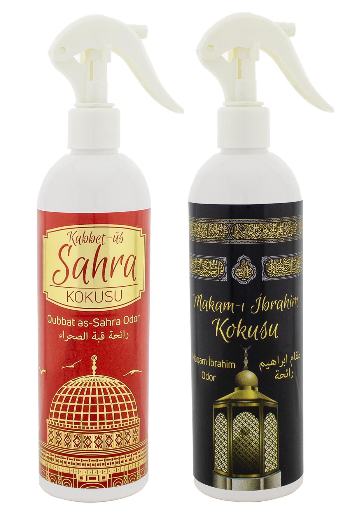 Kubbetüs Sahra Ve Makamı İbrahim Kokusu Sprey 400 Ml. Beyaz