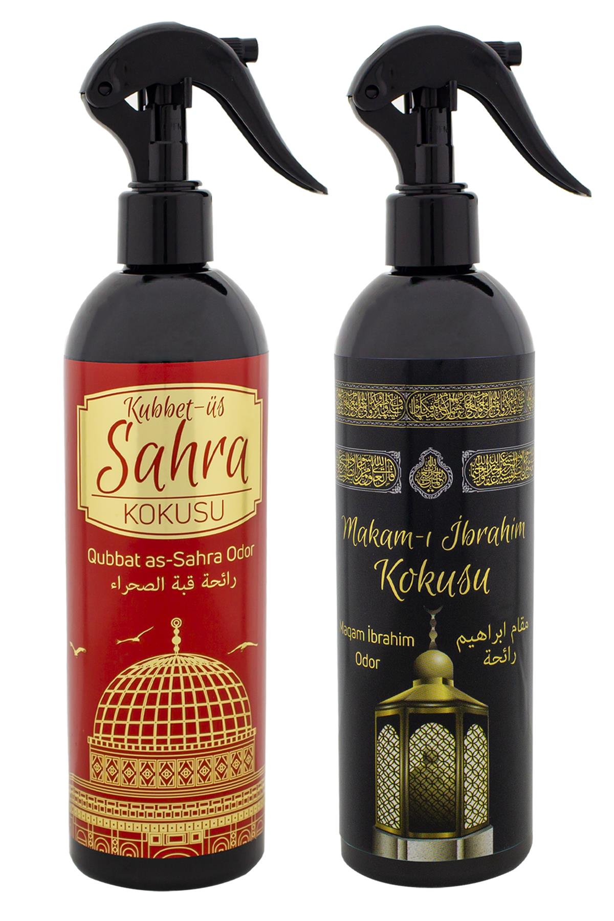 Kubbetüs Sahra Ve Makamı İbrahim Kokusu Sprey 400 Ml. Siyah