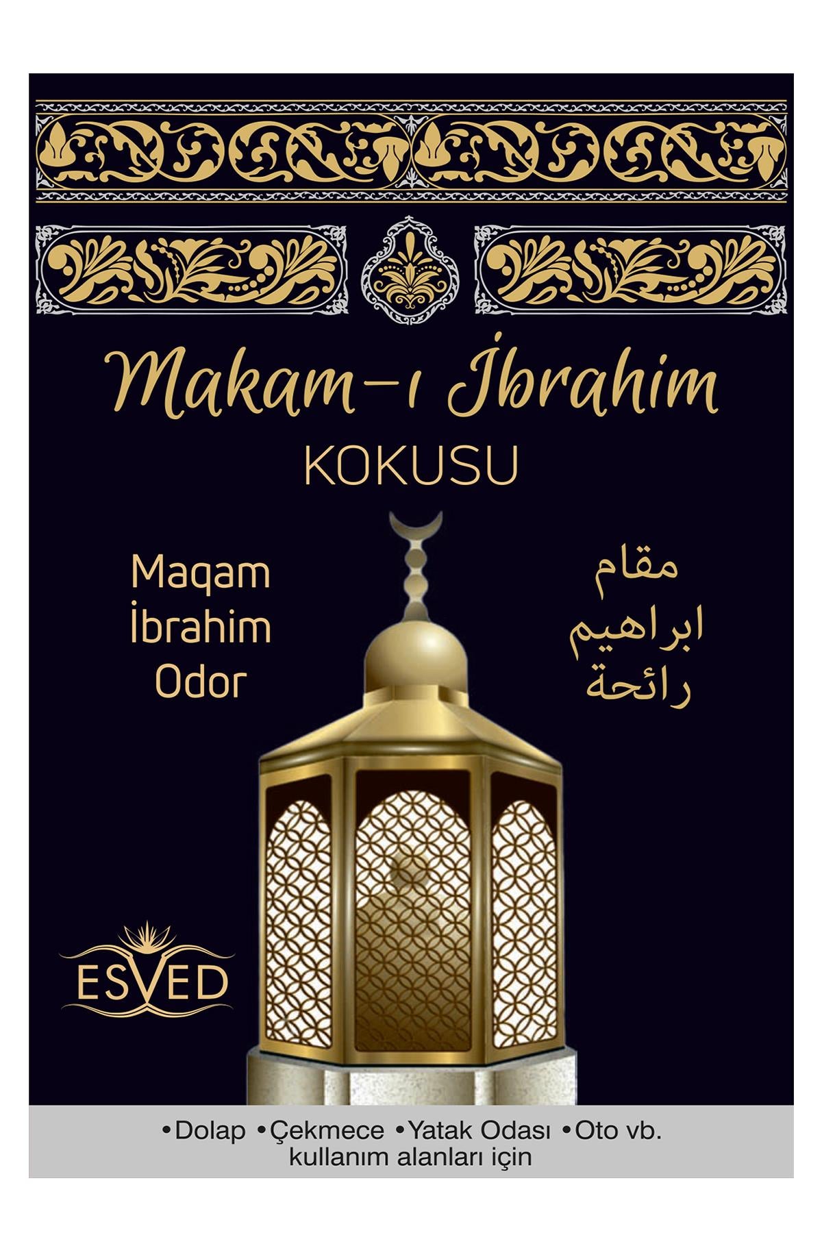 Makamı İbrahim Kokusu Sprey 400 Ml Dolap ve Çekmece Kokusu Hediyeli