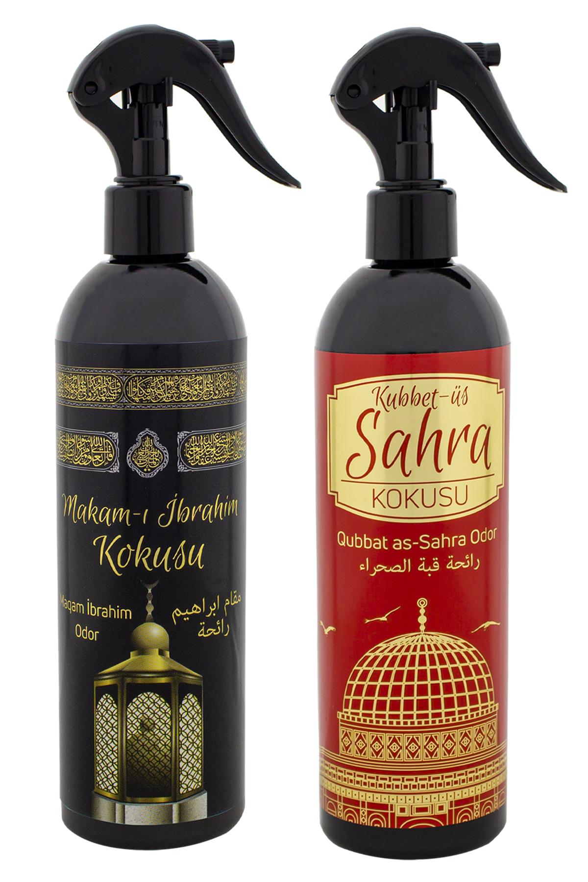 Makamı İbrahim Ve Kubetüs Sahra Kokusu Sprey 400 Ml. Siyah