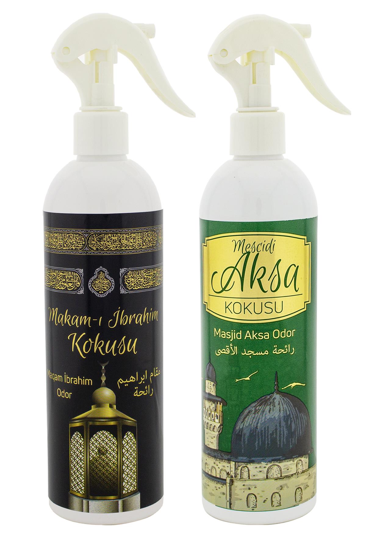 Makamı İbrahim Ve Mescidi Aksa Kokusu Sprey 400 Ml. Beyaz