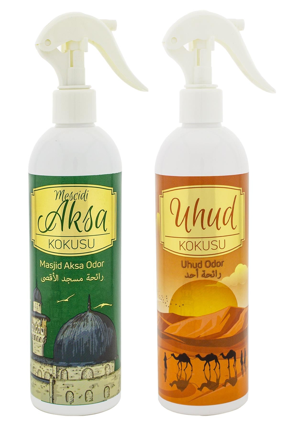 Mescidi Aksa Ve Uhud Kokusu Sprey 400 Ml. Beyaz