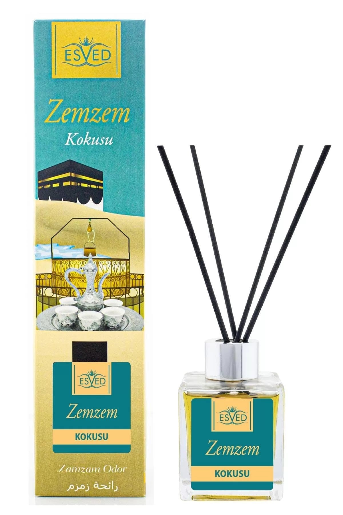 Zemzem Kokusu 100 Ml Çubuklu Oda Kokusu Zemzem Kokusu Sabun 20 Gram Hediyeli