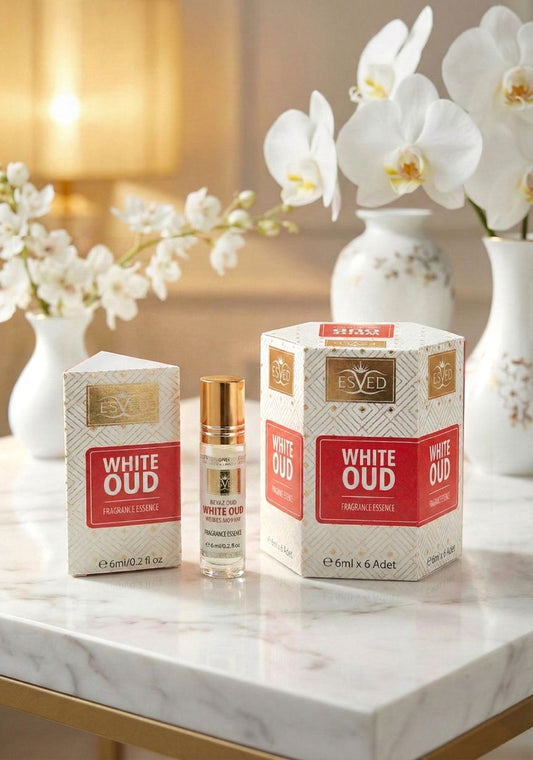 Duft „Weißes Oud“, 6 ml, alkoholfreies Parfüm in Geschenkbox