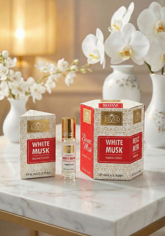 Duftrichtung Weißer Moschus, 6 ml, alkoholfreies Parfüm in Geschenkbox