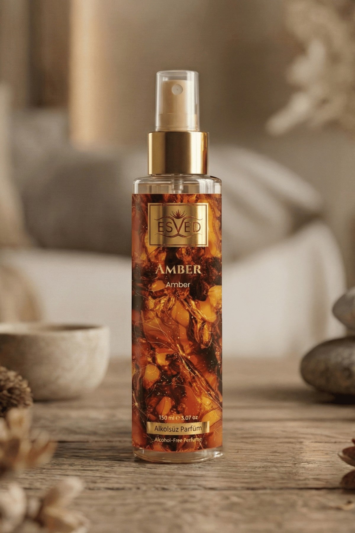 Amber Kokusu Alkolsüz Parfüm 150 ml.