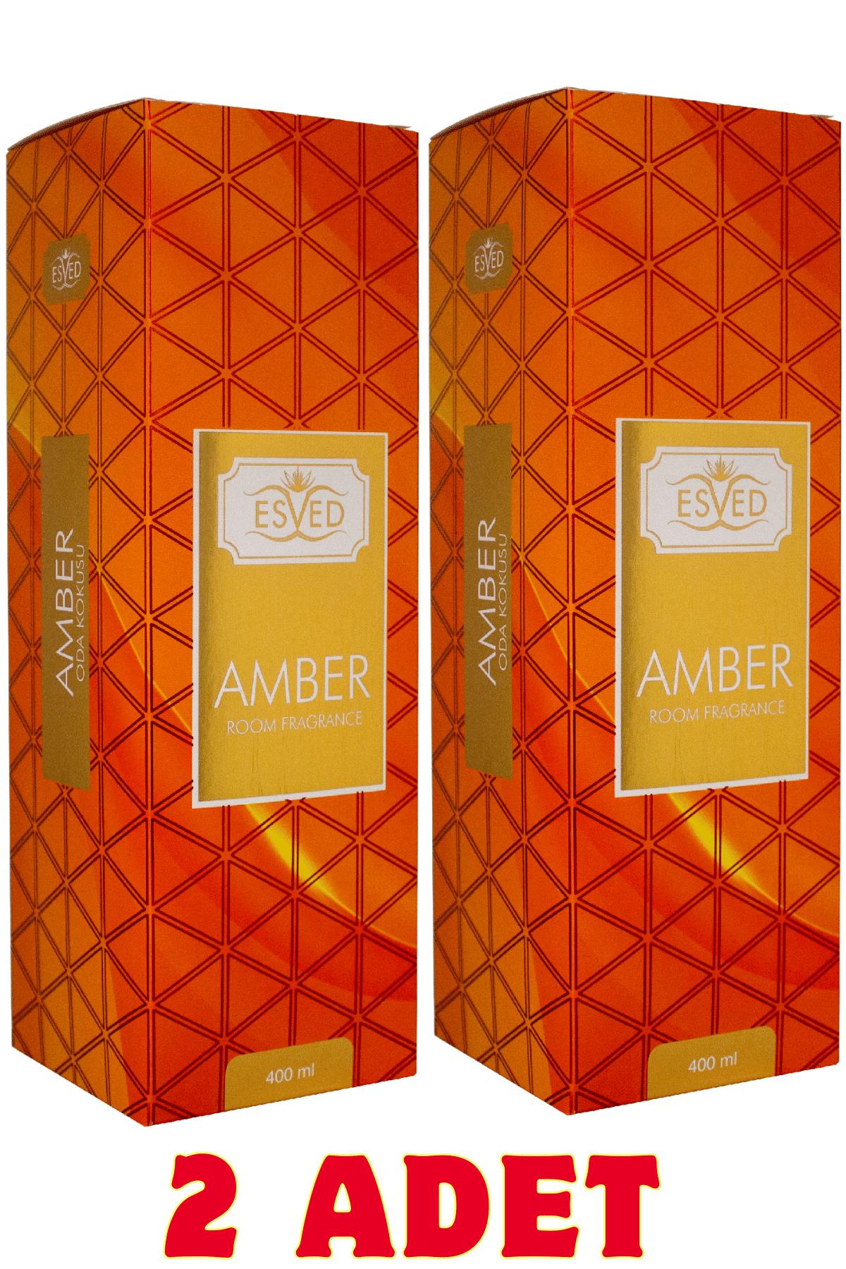Amber Oda Ve Kumaş Spreyi Seccade Spreyi Oda Kokusu Koku 400 ml 2 adet