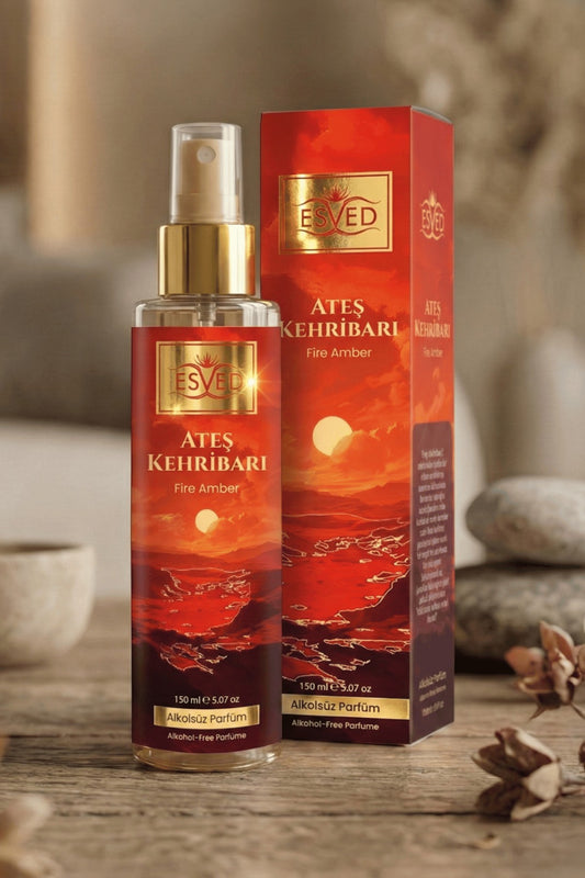 Ateş Kehribarı Kokusu Alkolsüz Parfüm 150 ml.