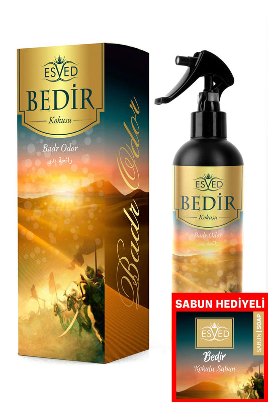 Bedir Kokusu 400Ml Sprey Bedir Kokusu Sabun 20 Gram Hediyeli