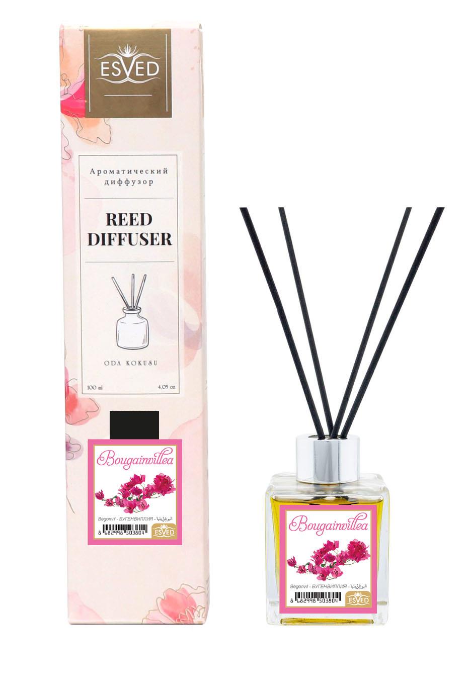 Begonvil Çiçeği Kokusu 100 Ml Çubuklu Oda Kokusu Yedek Dolum Şişesi Hediyeli