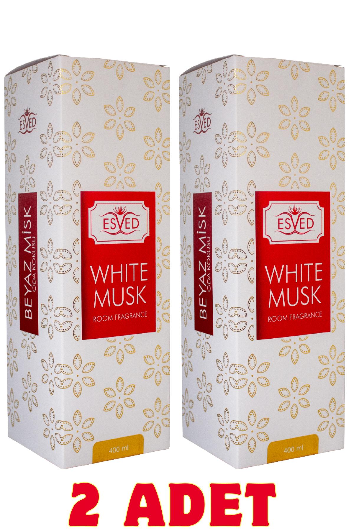 Beyaz Misk & White Musk Oda Ve Kumaş Spreyi Seccade Spreyi Oda Kokusu Koku 400 ml 2 adet