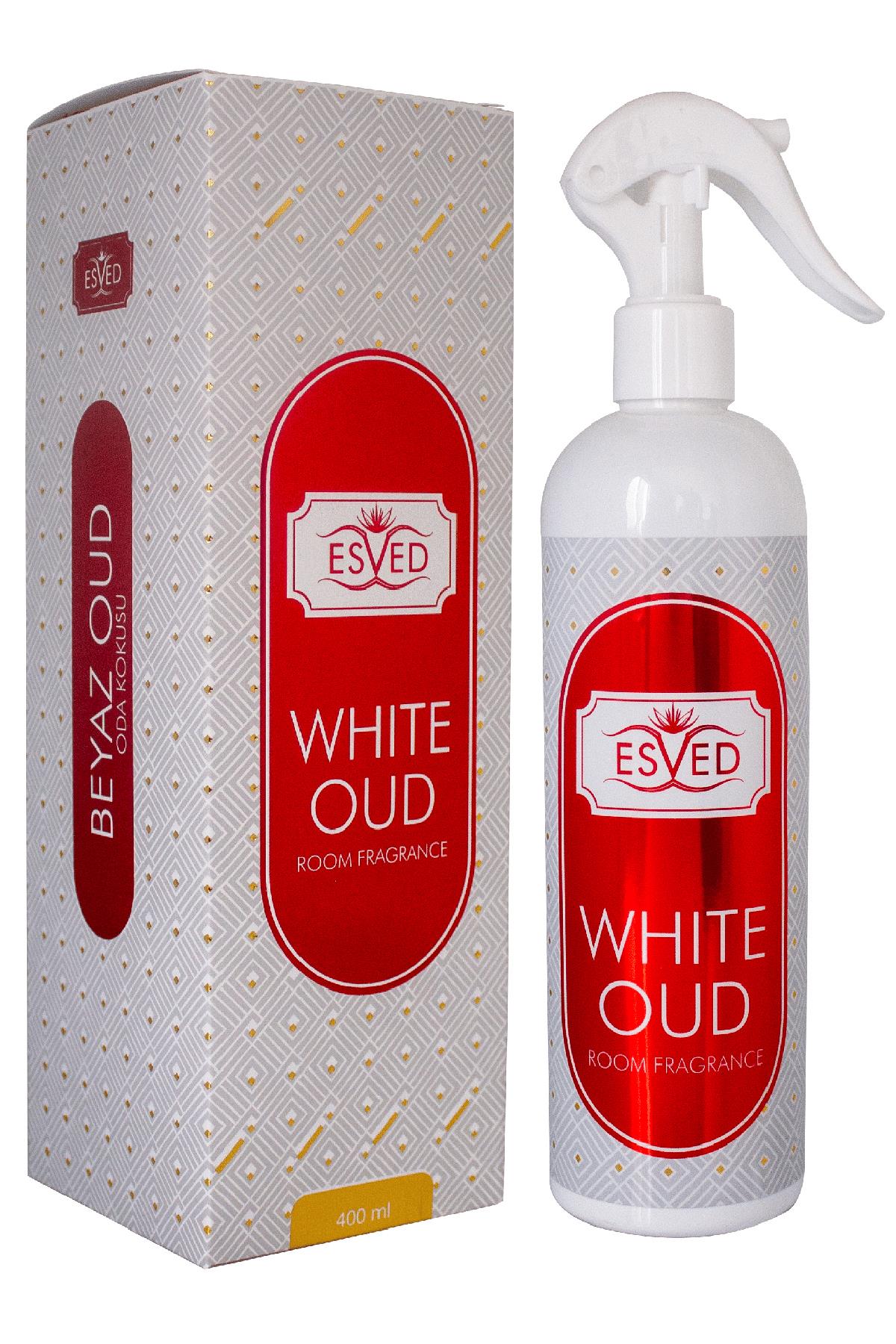 Beyaz Oud & White Oud Oda Ve Kumaş Spreyi Seccade Spreyi Oda Kokusu Koku 400 ml 2 adet