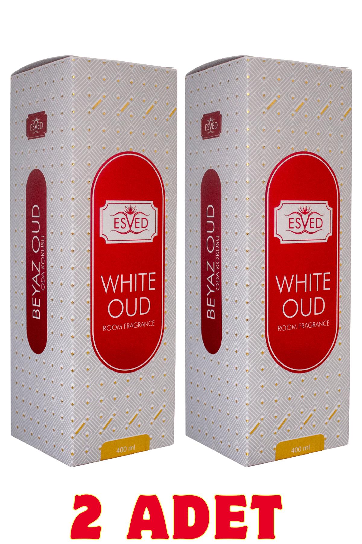 Beyaz Oud & White Oud Oda Ve Kumaş Spreyi Seccade Spreyi Oda Kokusu Koku 400 ml 2 adet
