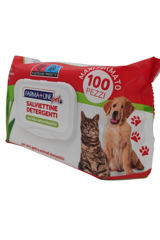 Evcil Hayvanlar için Çok Amaçlı Temizleme Havlusu 100'li