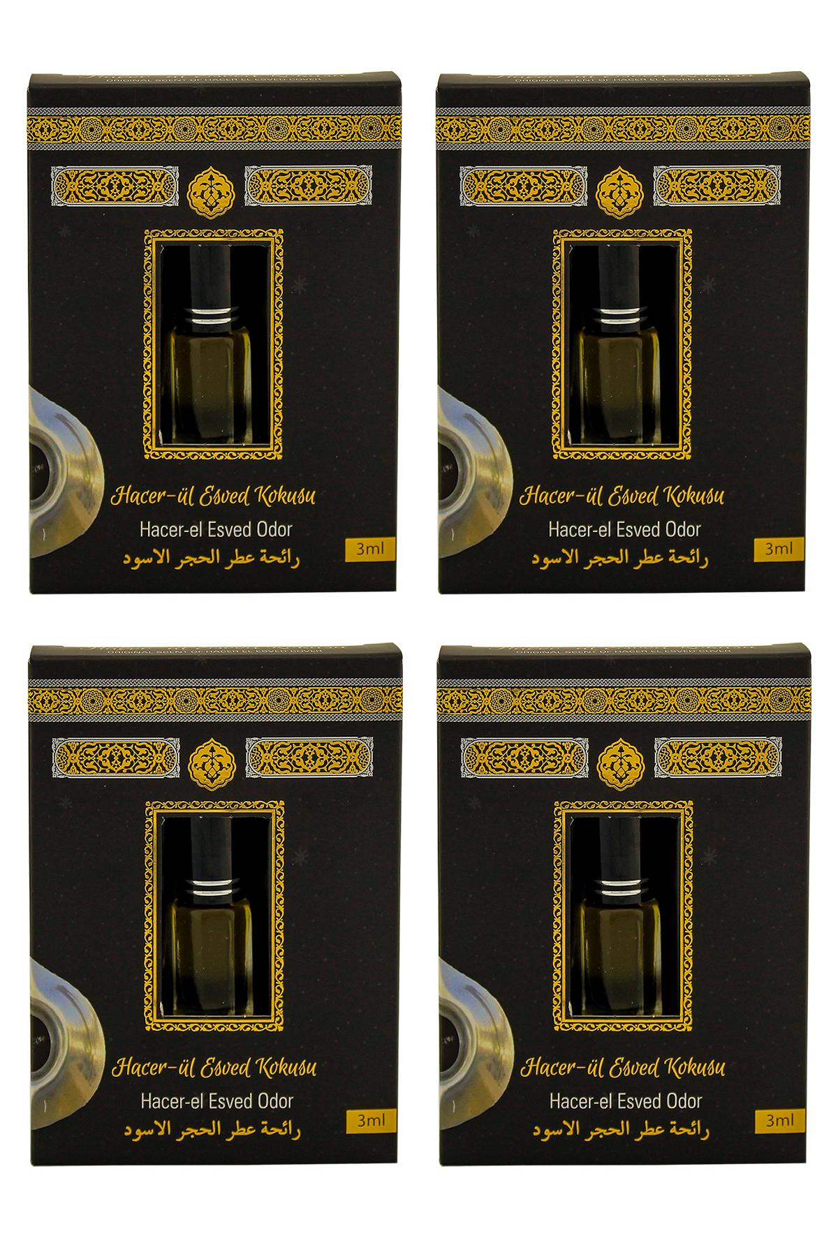 Hacerül Esved Kokusu Alkolsüz Esans 3ml 4 Adet