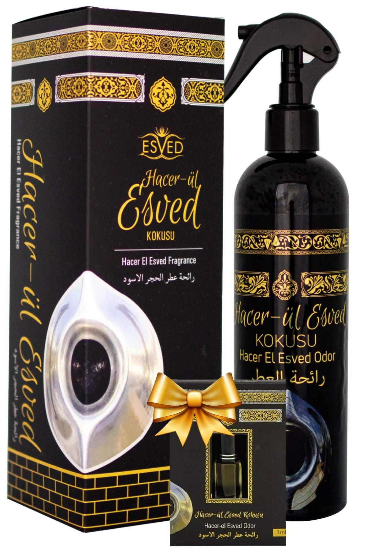 Hacerül Esved Kokusu Sprey 400 Ml. Hacerül Esved Kokusu Parfüm Esansı 3Ml. Hediyeli