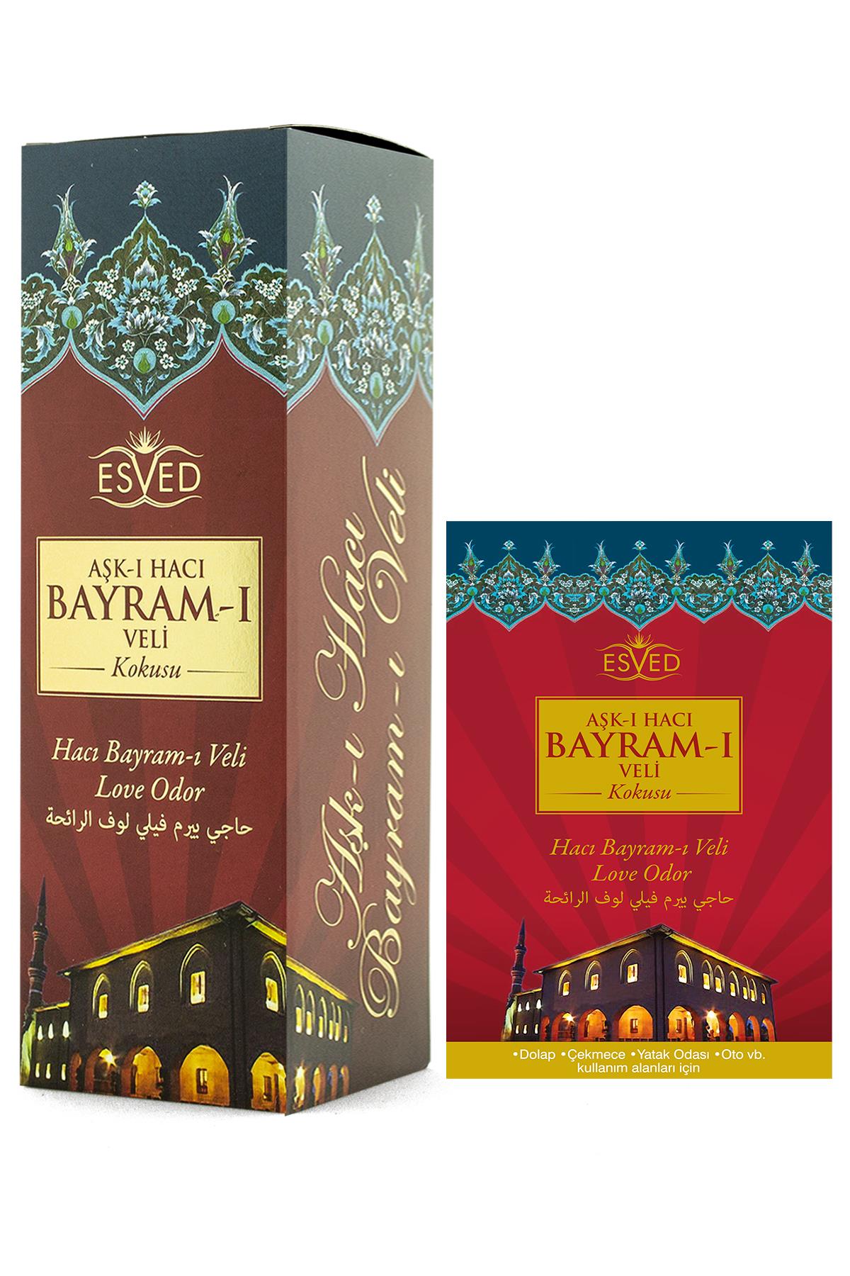 Hacı Bayram Veli Kokusu Sprey 400 Ml Dolap ve Çekmece Kokusu Hediyeli