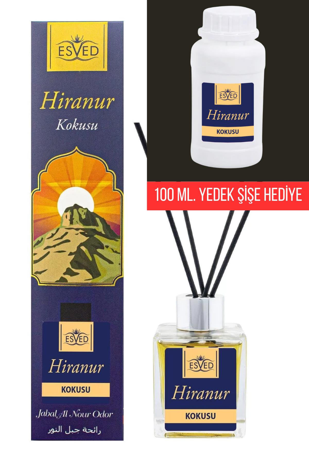 Hira Kokusu 100 Ml Çubuklu Oda Kokusu Hira Kokusu 100 ml. yedek dolum şişesi hediyeli