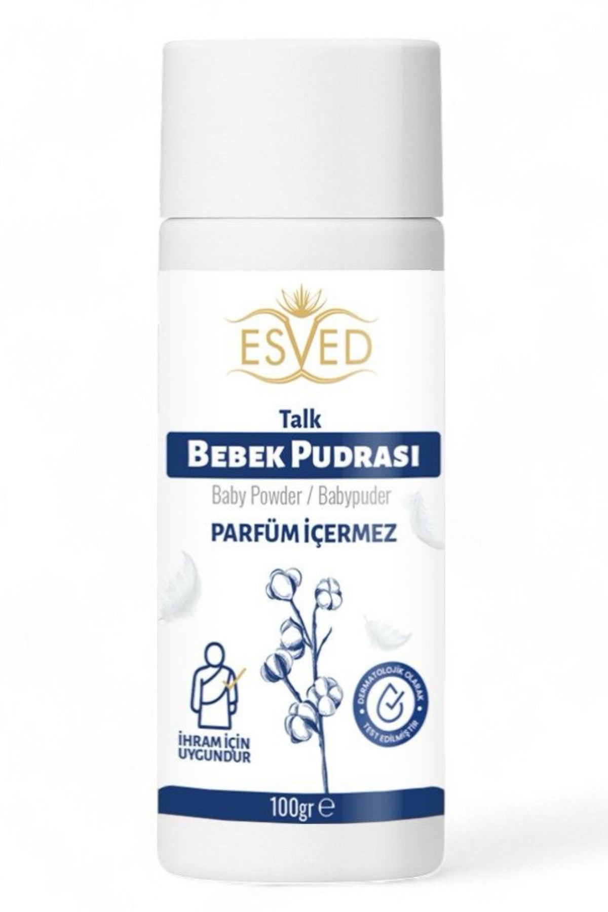 İhram için Kokusuz Pişik Kremi ve Kokusuz Pudra