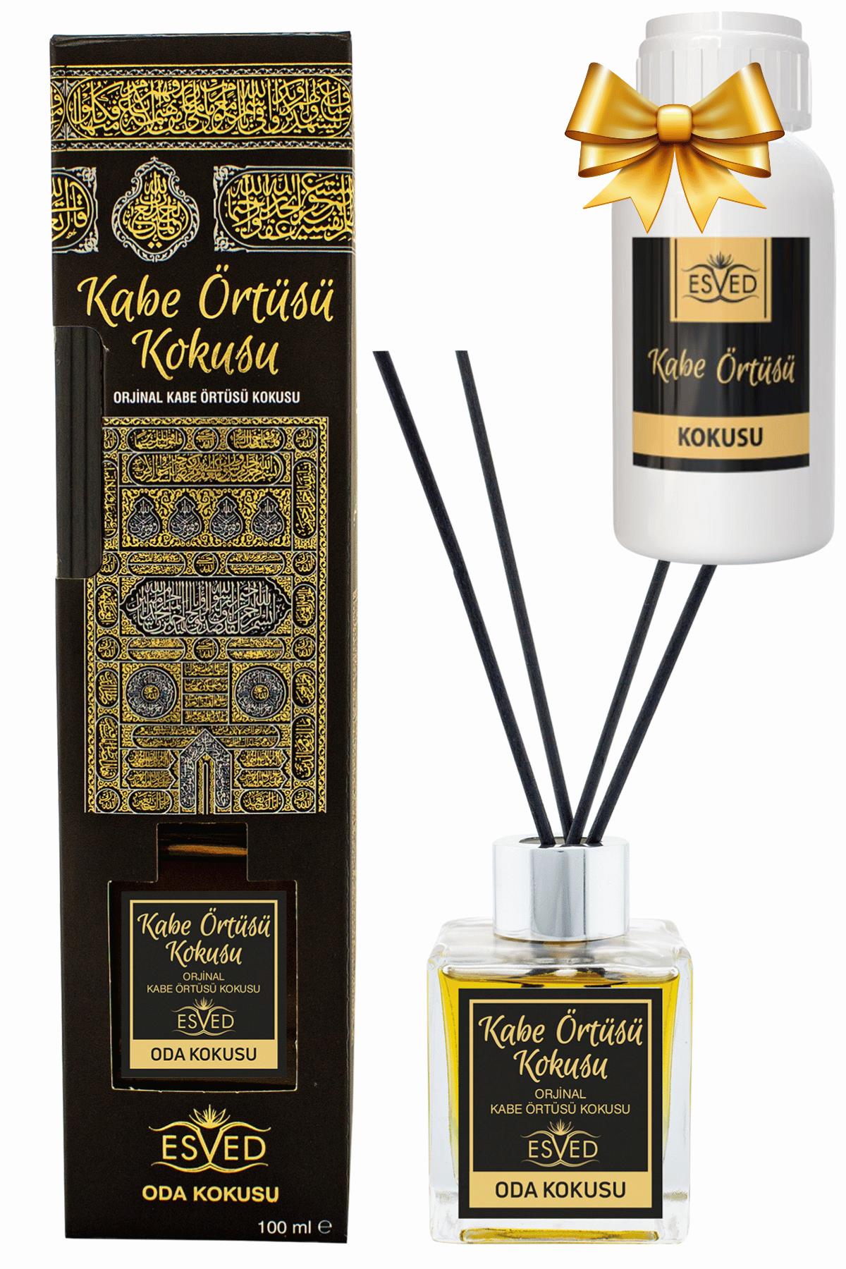 Kabe Örtüsü Kokusu 100 Ml Çubuklu Oda Kokusu Yedek Dolum Şişesi Hediyeli