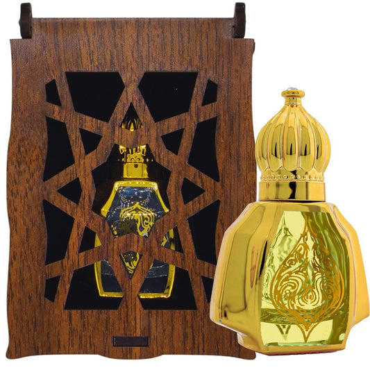 Kabe Örtüsü Kokusu 12 Ml Premium Esans Cam Şişesinde Roll-on Hediyelik Ahşap Kutulu