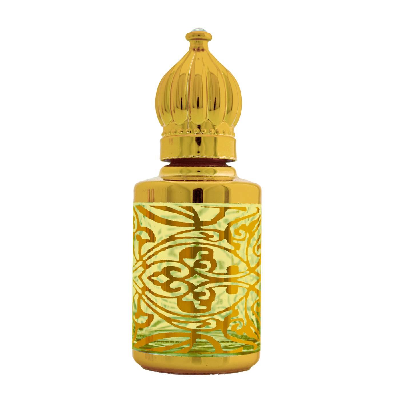 Kaaba Cover Scent 13 ml Premium Essence in Glass Bottle Roll-on Gift Wooden Box SKU-3214