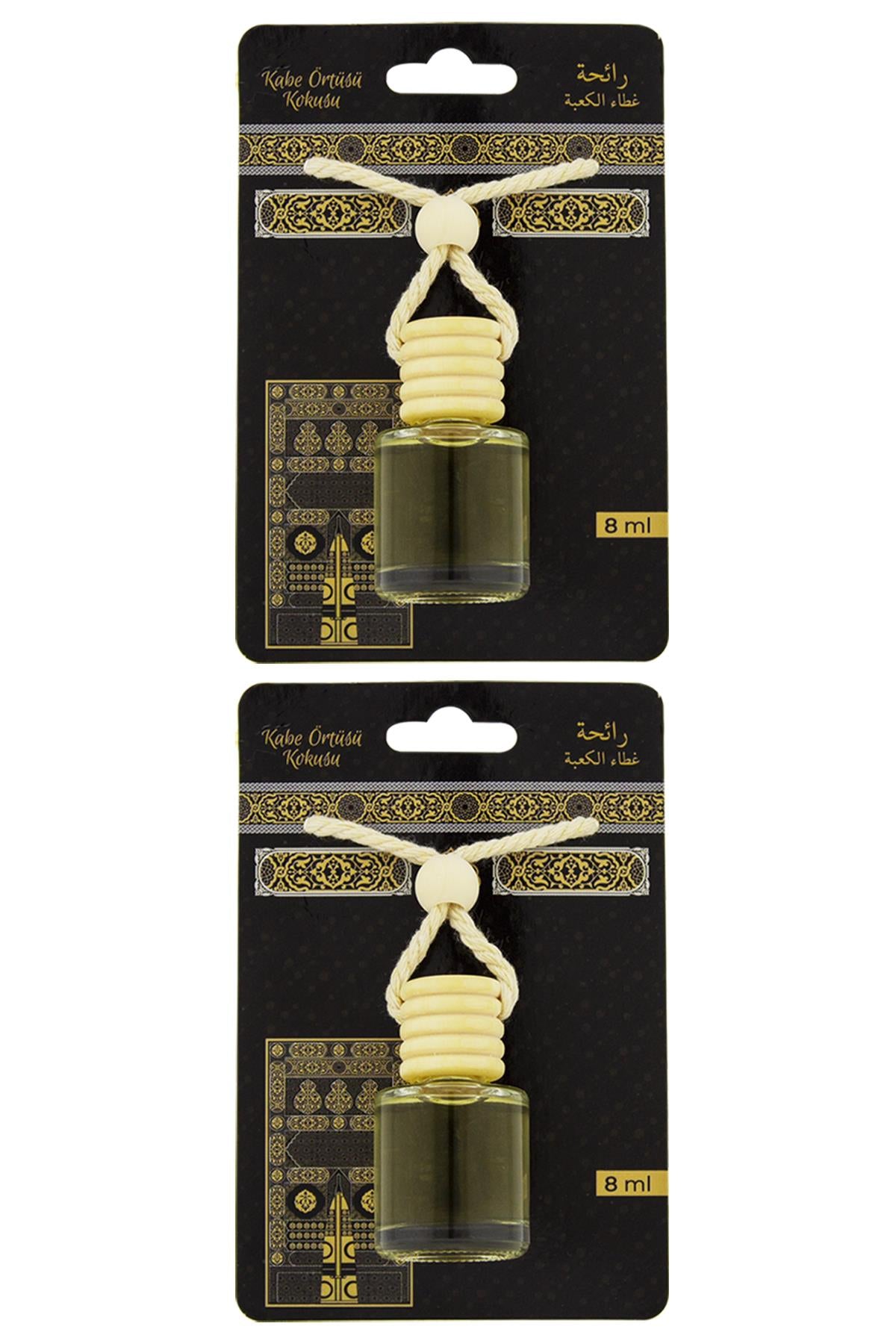 Kabe Örtüsü Kokusu 8 Ml Araba Kokusu Cam Şişe 2 Adet
