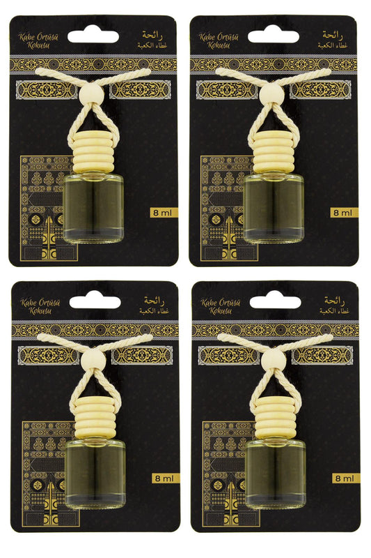 Kabe Örtüsü Kokusu 8 Ml Araba Kokusu Cam Şişe 4 Adet