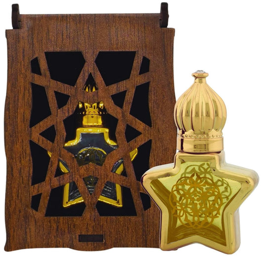 Kabe Örtüsü Kokusu 8 Ml Premium Esans Cam Şişesinde Roll-on Hediyelik Ahşap Kutulu SKU-3191