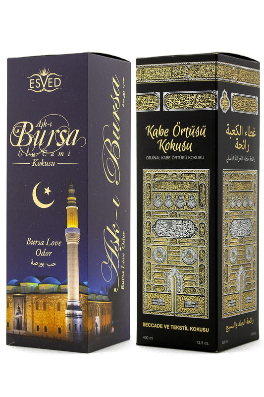 Kabe Örtüsü Kokusu Ve Bursa Ulu Cami Kokusu Sprey 400 Ml.