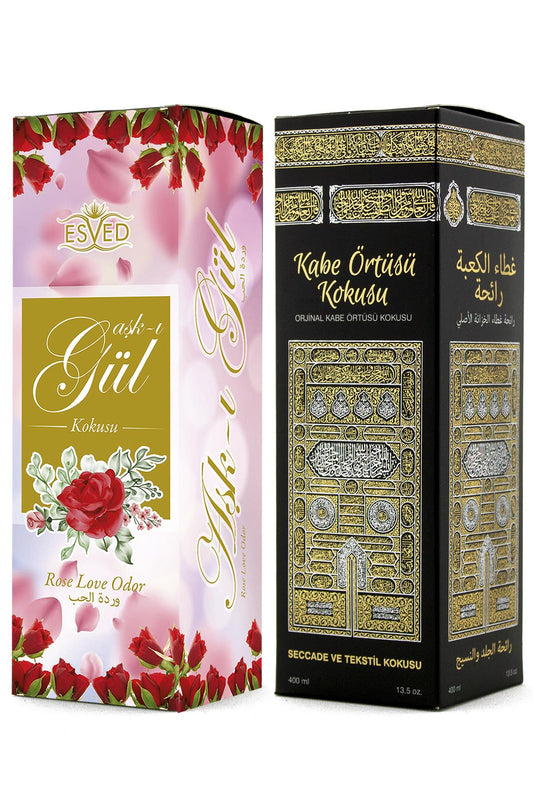 Kabe Örtüsü Kokusu Ve Gül Kokusu Sprey 400 Ml.