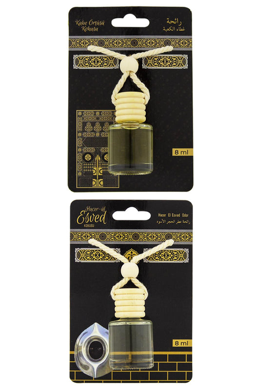 Kabe Örtüsü Kokusu Ve Hacerül Esved Kokusu 8 Ml Araba Kokusu Cam Şişe