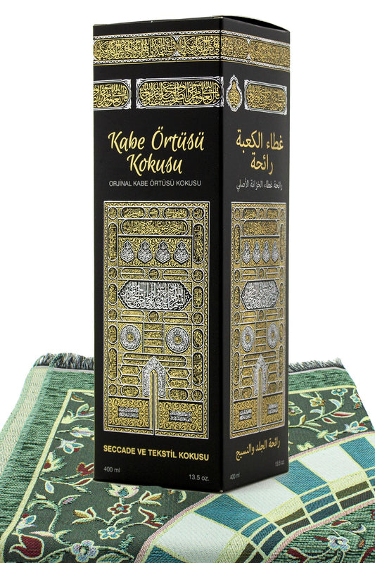 Kabe Örtüsü Kokusu ve Medine Ravza Motifli Seccade