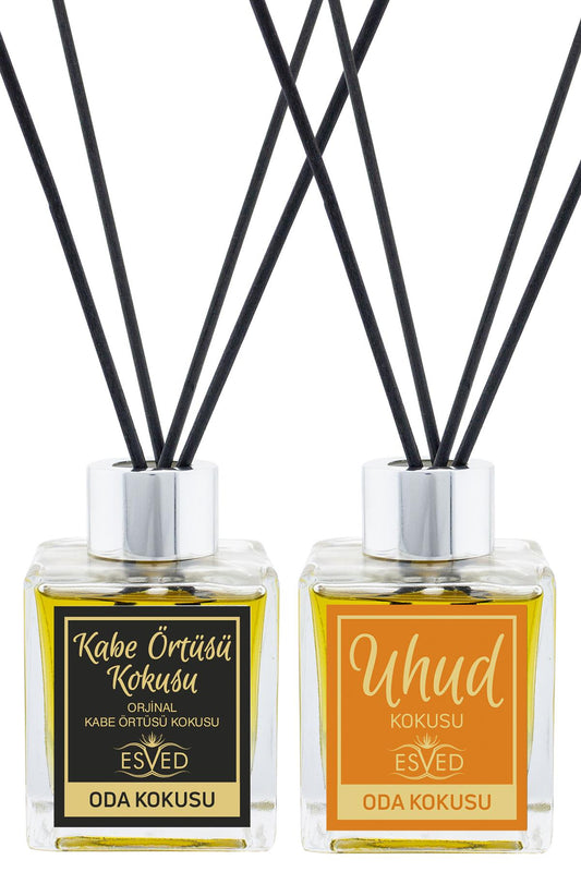 Kabe Örtüsü Kokusu Ve Uhud Kokusu 100 Ml Çubuklu Oda Kokusu