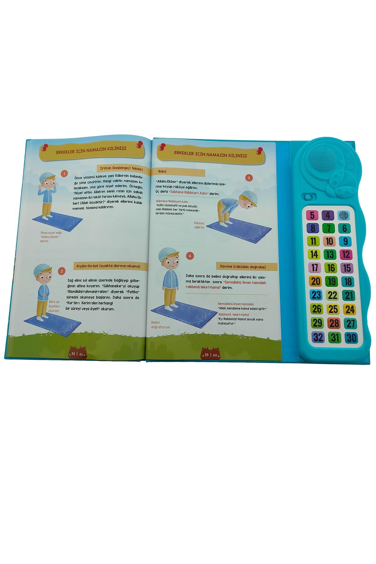 Kendi Kendime 10 Saat’de Kuran Öğreniyorum Sesli Cihazlı Kitap Mavi