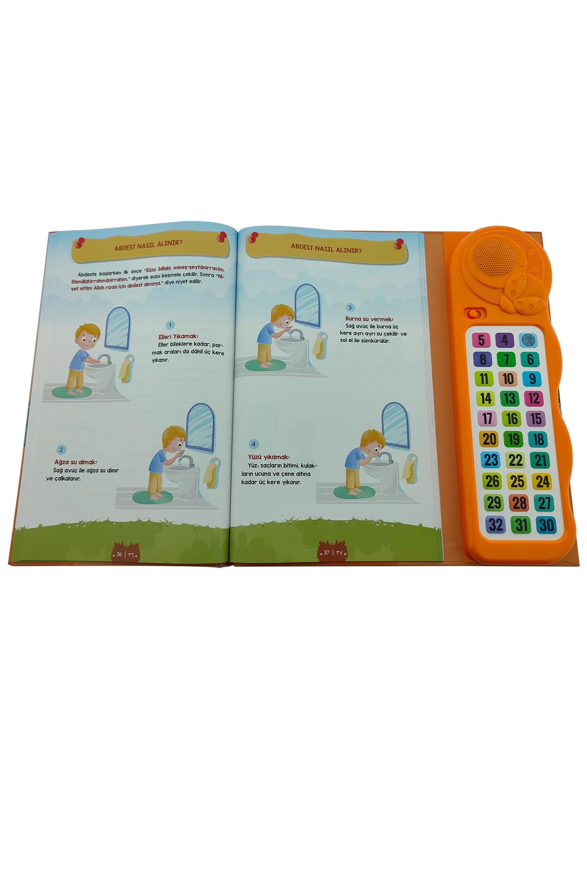 Kendi Kendime 10 Saat’de Kuran Öğreniyorum Sesli Cihazlı Kitap Turuncu