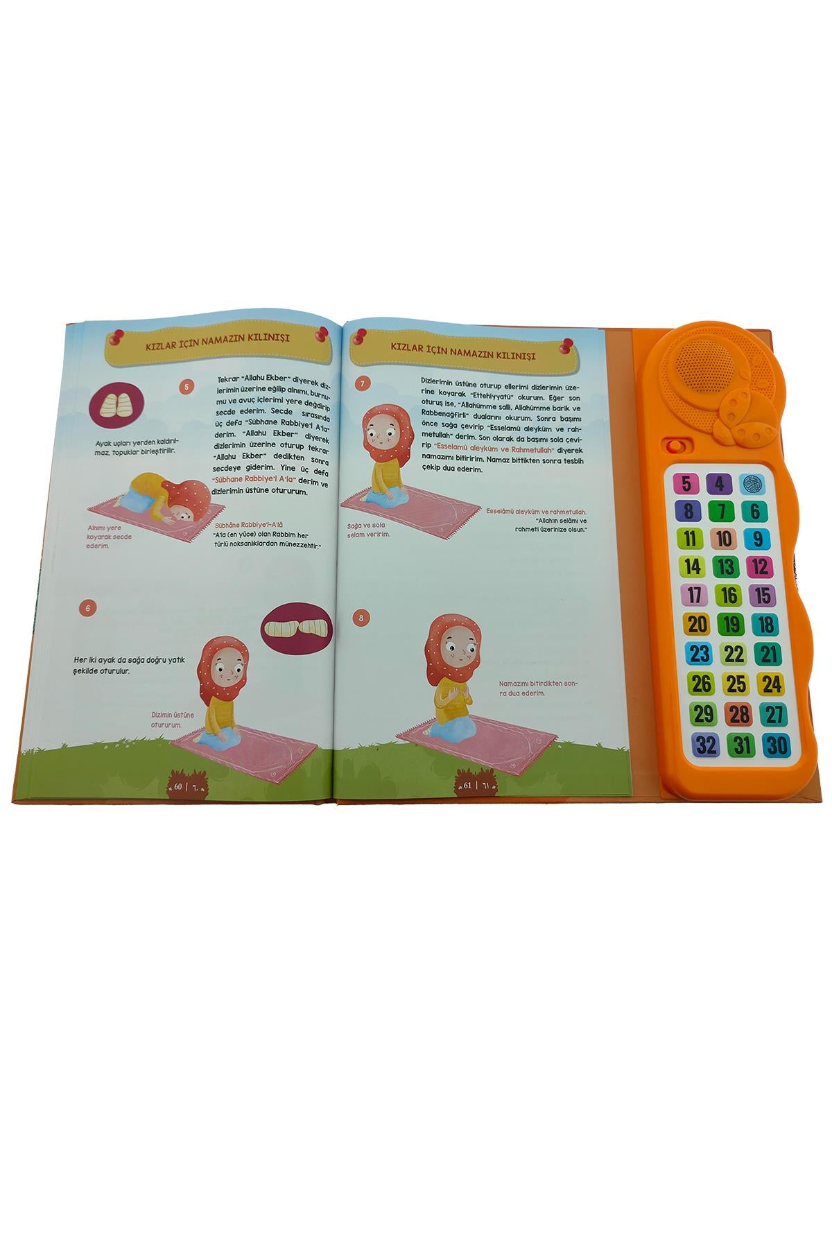 Kendi Kendime 10 Saat’de Kuran Öğreniyorum Sesli Cihazlı Kitap Turuncu