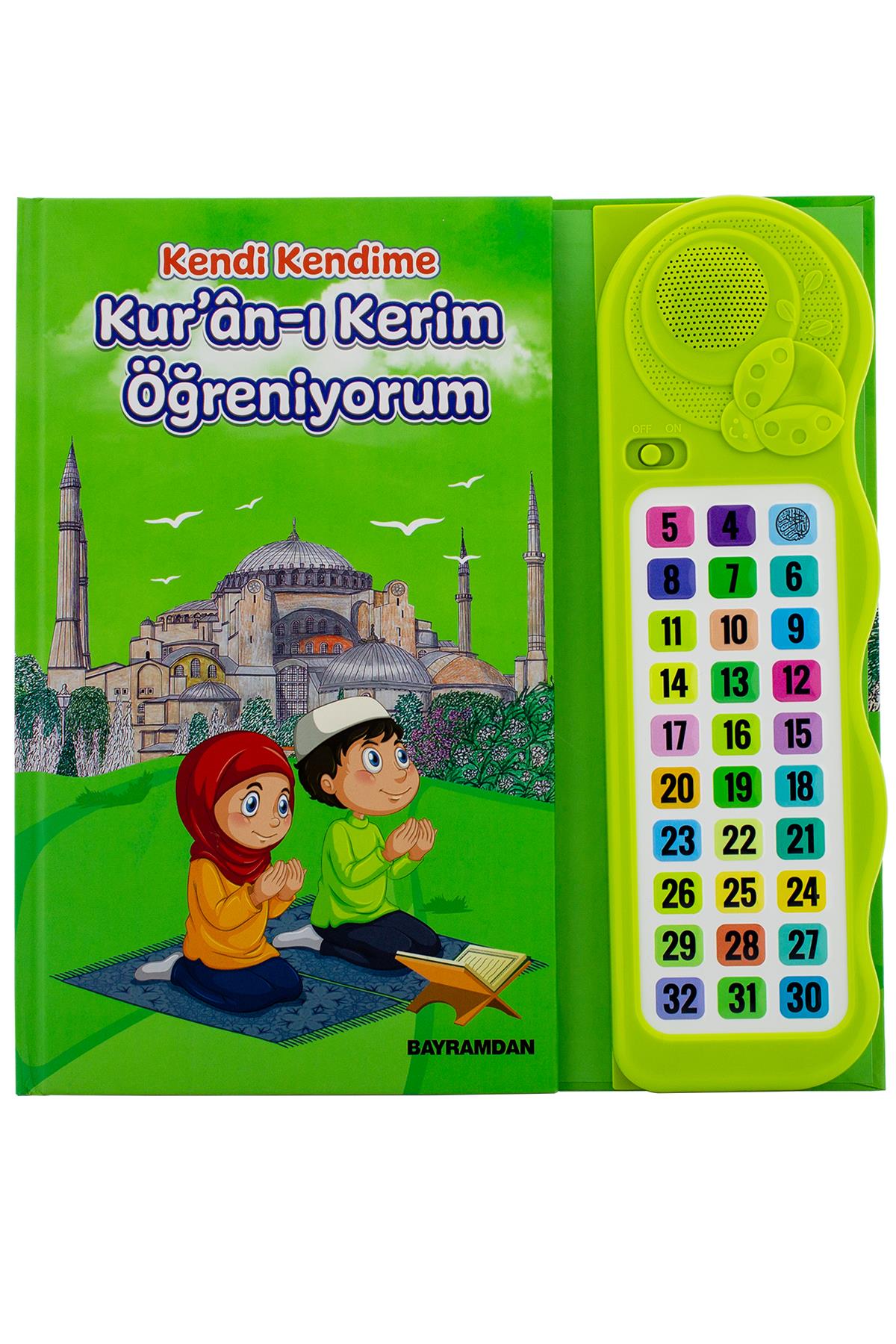 Kendi Kendime 10 Saat’de Kuran Öğreniyorum Sesli Cihazlı Kitap Yeşil
