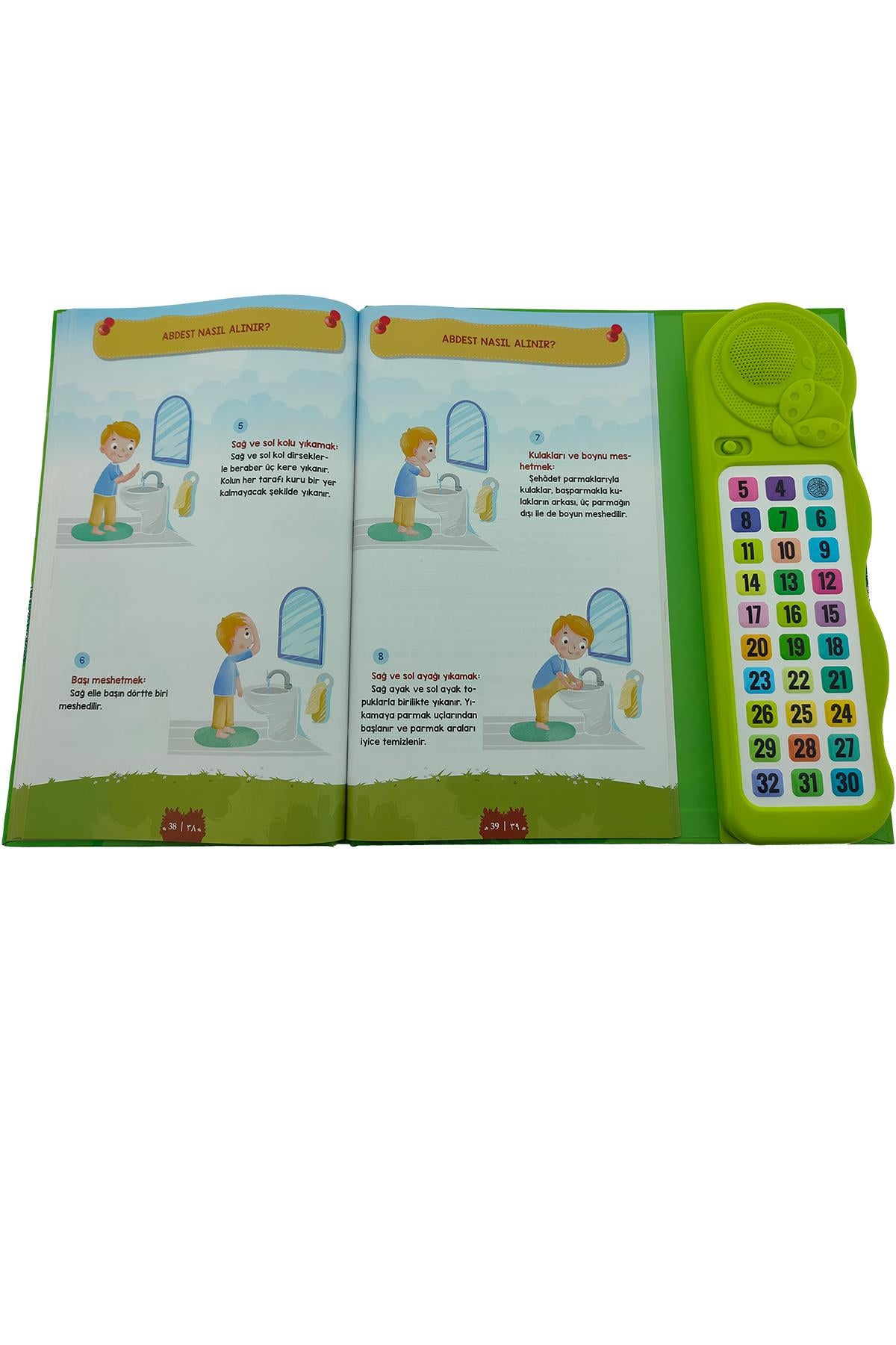 Kendi Kendime 10 Saat’de Kuran Öğreniyorum Sesli Cihazlı Kitap Yeşil