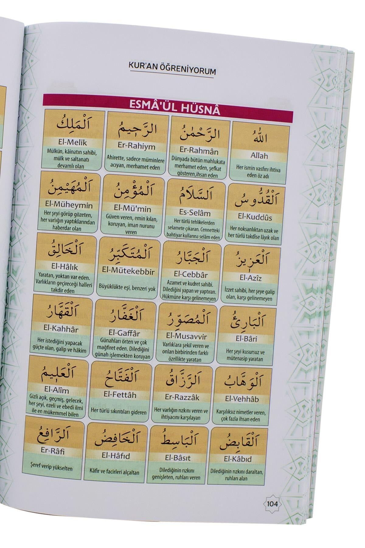 Kendi Kendime Kuranı Kerim Öğreniyorum Pembe