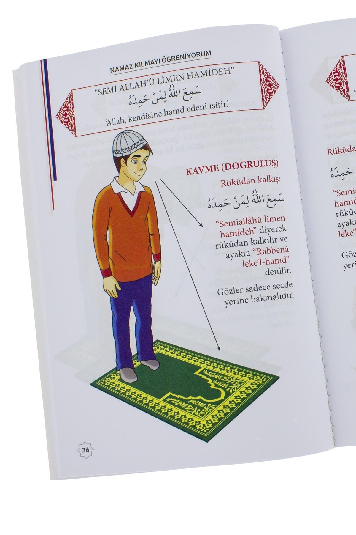 Kendi Kendime Namaz Öğreniyorum Mavi