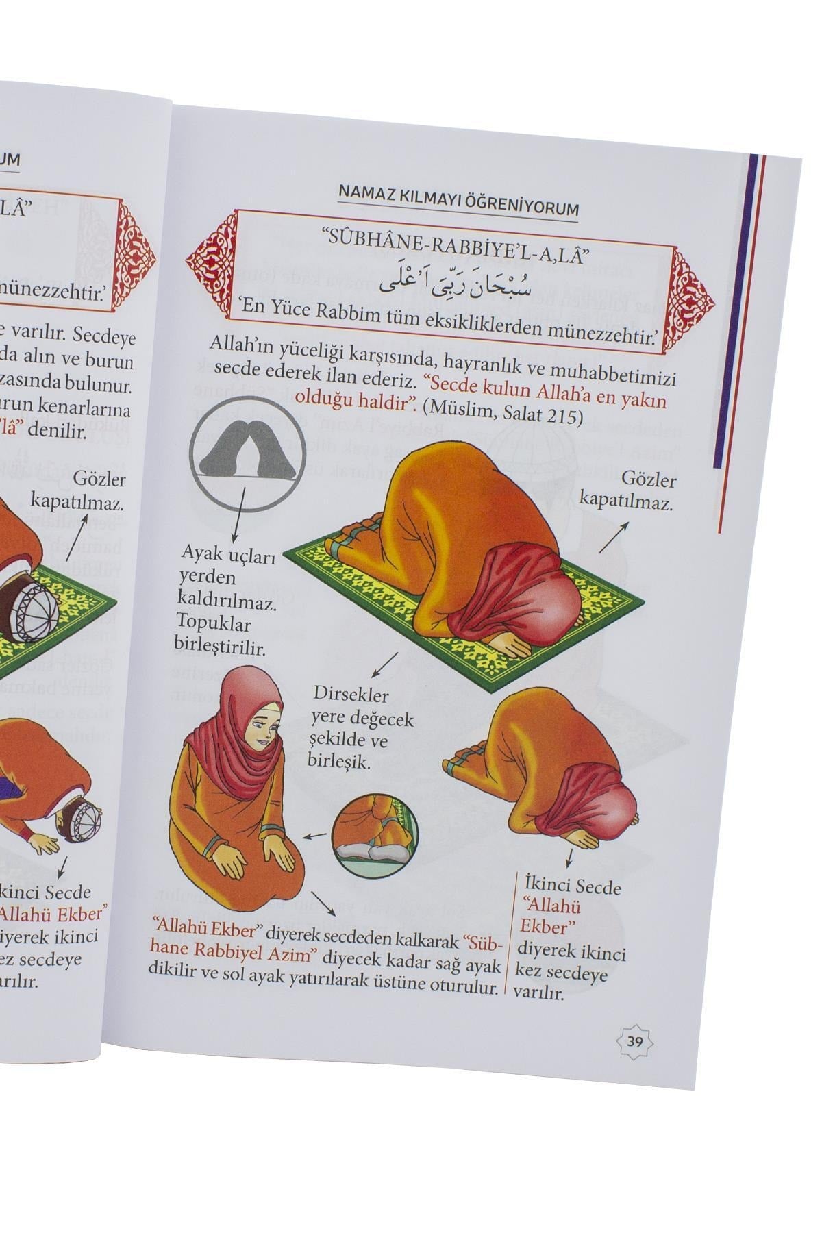 Kendi Kendime Namaz Öğreniyorum Pembe