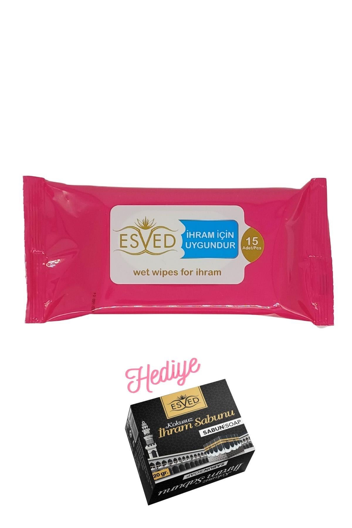 Kokusuz Islak Mendil İhram Sabunu Hediyeli